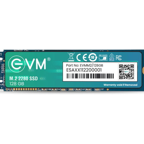 EVM 128GB M.2 (2280) SATA Internal SSD - 520MB/s Read &amp; 370MB/s Write - 5-Year Warranty (EVMM2/128GB)