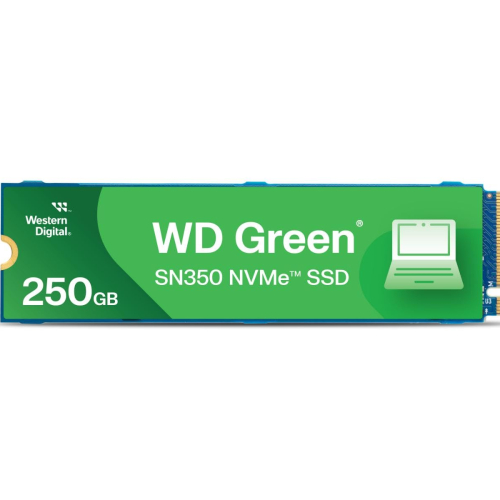 Western Digital Green Sn350 Pcie Gen 3 Nvme Ssd, 250Gb