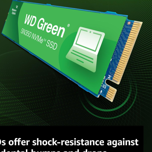 Western Digital Green Sn350 Pcie Gen 3 Nvme Ssd, 250Gb