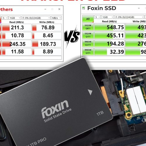 Foxin 1TB PRO SSD | Hard Disk with 3D NAND Technology &amp; 2.5 Inch SATA III 6GB/S Speed with 5 Years Limited Warranty